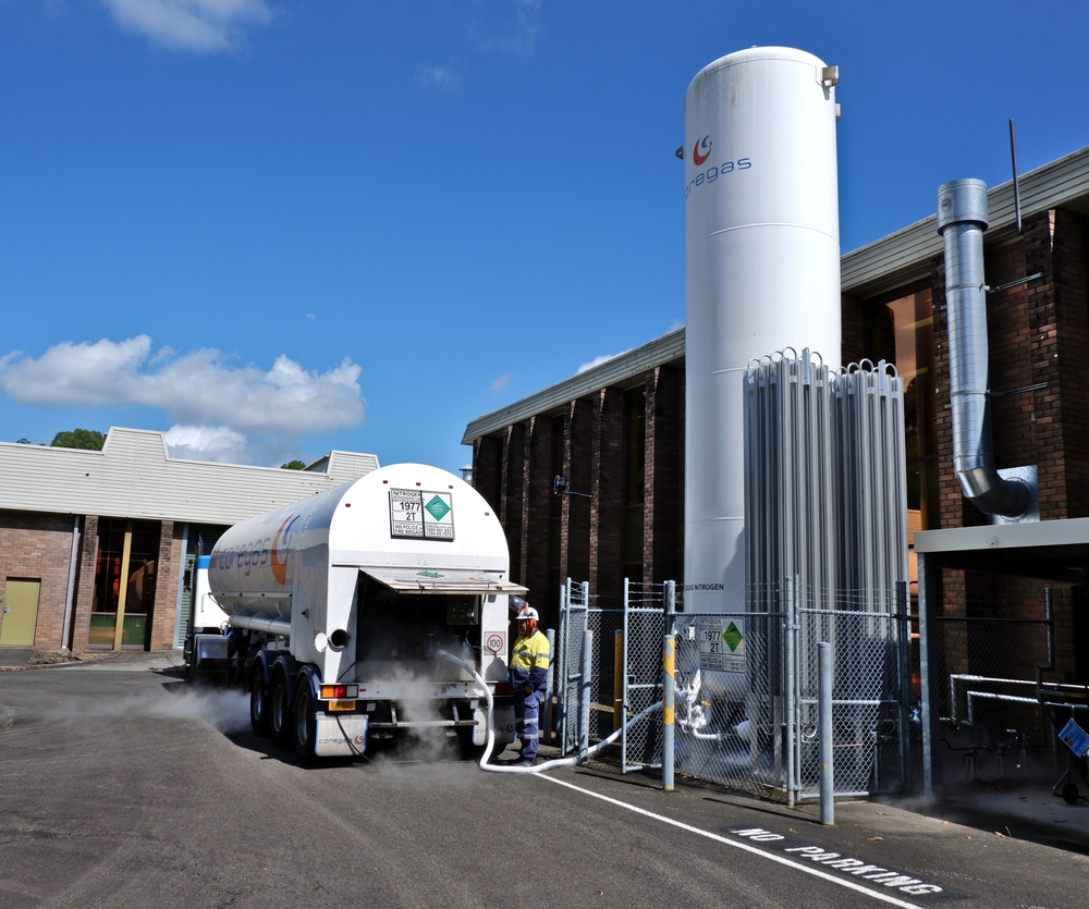 Lindfield,Nsw,Australia,January,6th,2021:,A,Liquid,Nitrogen,Bulk